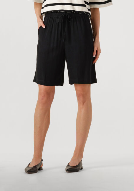 Schwarze SELECTED FEMME Hosen SLFVIVA MW SHORTS - large