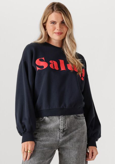 Dunkelblau BY-BAR Sweatshirt BIBI SALUT SWEATER - large