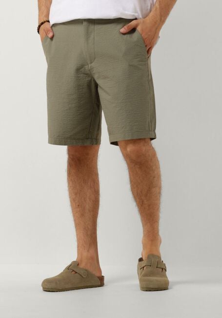 Grüne SELECTED HOMME Kurze Hose SLHREGULAR-KARL SEERSUCKER SHORTS - large