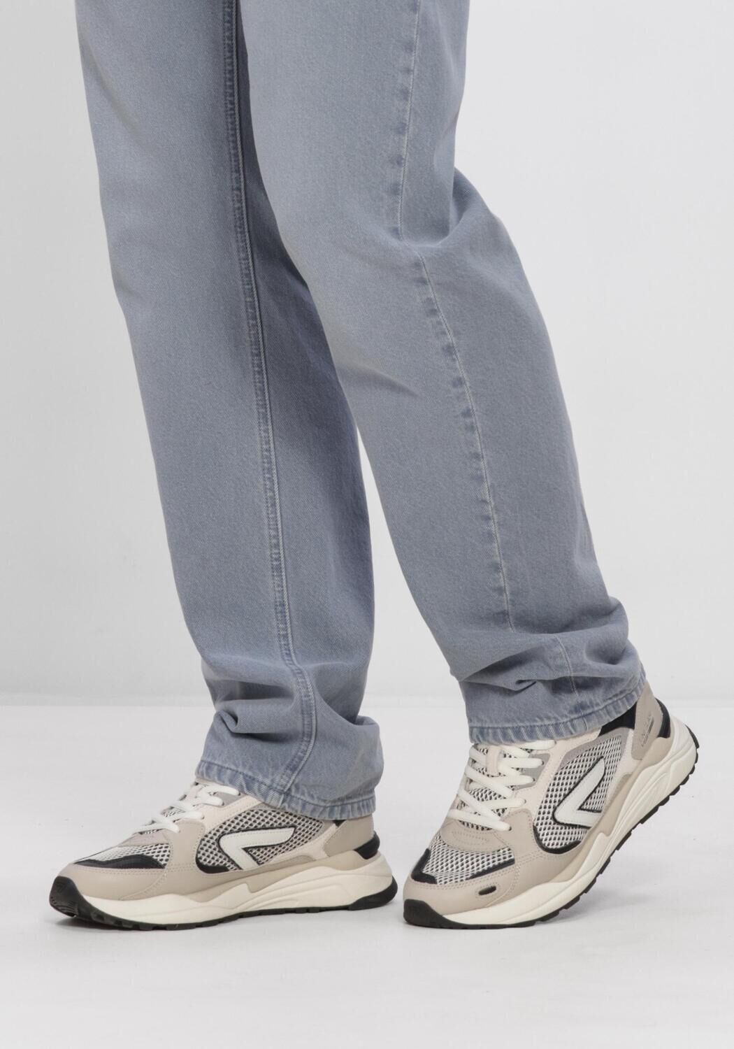Beige HUB Sneaker Low SLAM-M - large