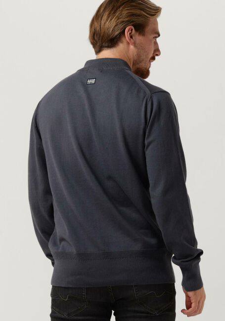 Blaue G-STAR RAW Pullover PREMIUM CORE MOCK KNIT - large