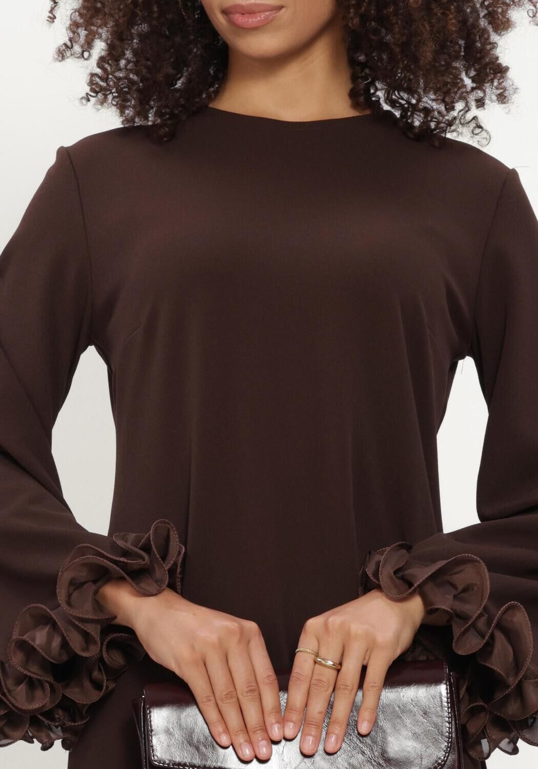 Braune ANA ALCAZAR Minikleid 242193.3912 - large