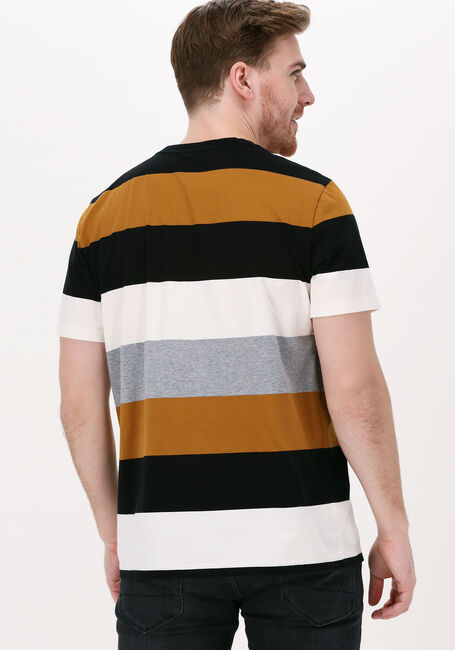 Schwarze FRED PERRY T-shirt BOLD STRIPE T-SHIRT - large