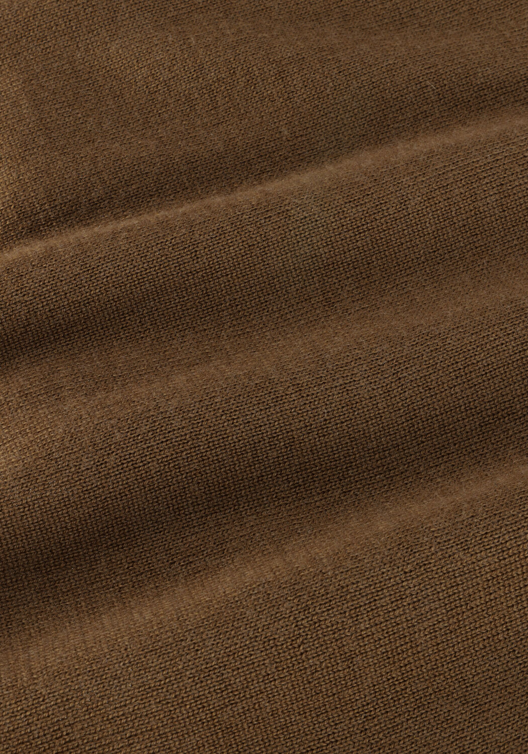 Olive CALVIN KLEIN Sweatshirt SUPERIOR WOOL CREW NECK SWEATER - large