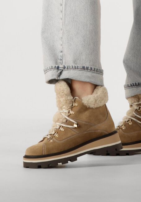 Beige BLASZ Schn&uuml;rboots 264 - large