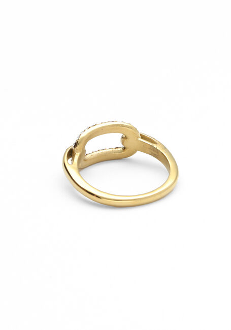 Goldfarbene NOTRE-V Ring OMFW22-014 - large