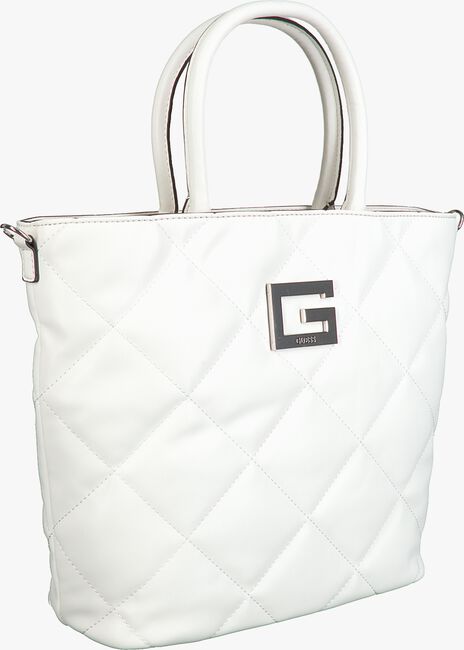 Weiße GUESS Handtasche BRIGHTSIDE TOTE - large