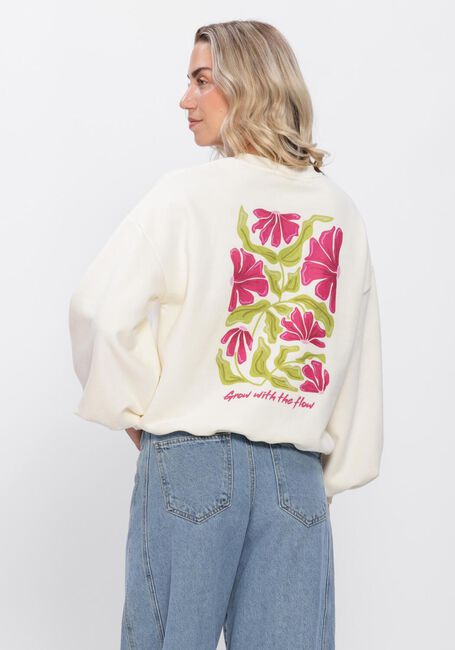 Ecru YDENCE Sweatshirt SWEATER GROW WITH THE FLOW - large