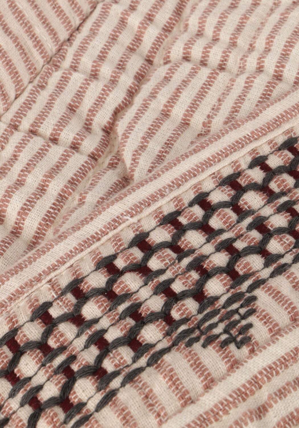 Sand BY-BAR Gilet ISLA HANDLOOM JACKET - large