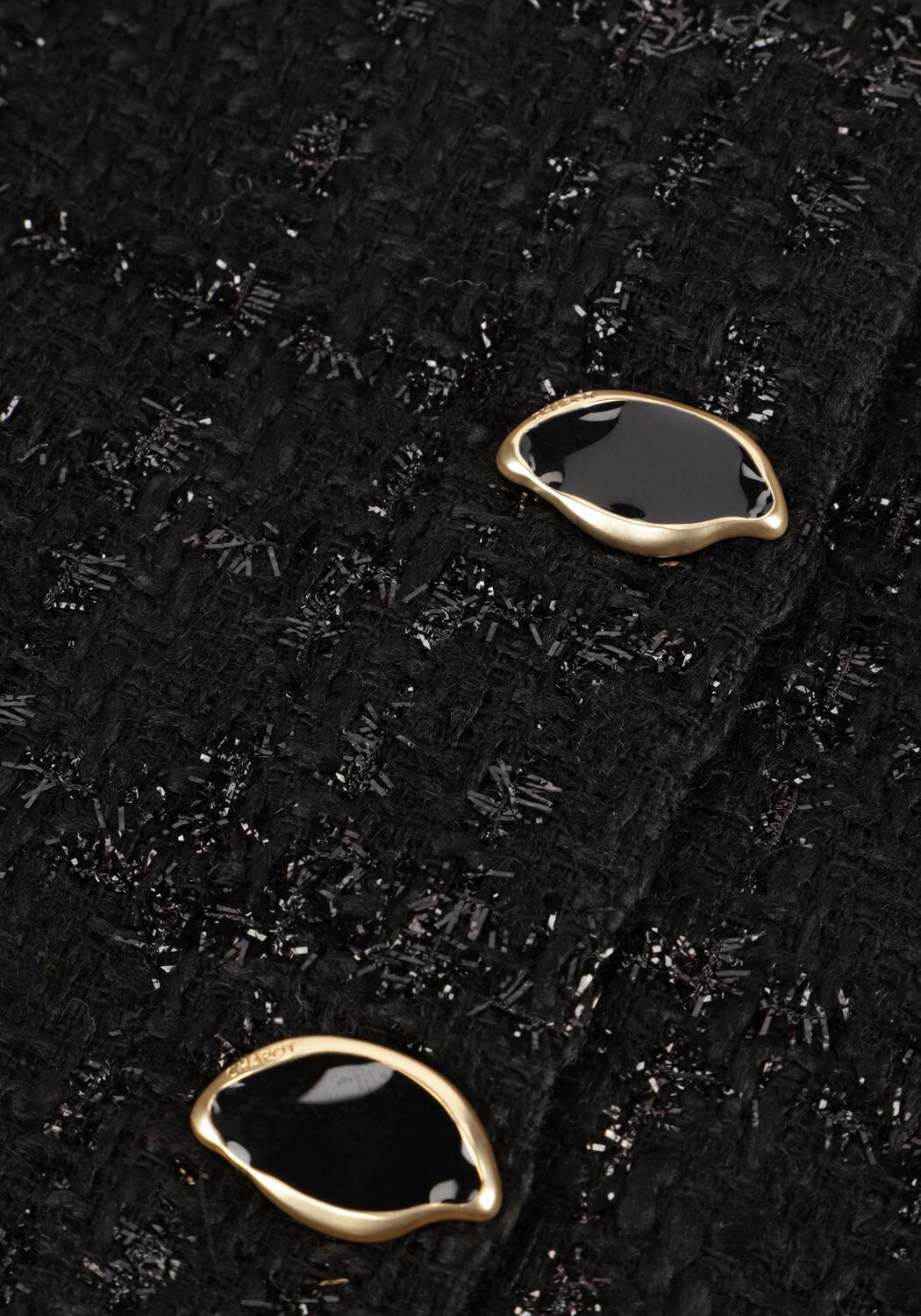 Schwarze FABIENNE CHAPOT Top TWINNIE TWEED TOP - large