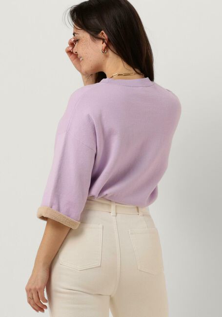 Lilane SUMMUM Pullover SWEATER 3/4 SLEEVE DOUBLE FACE SUMMER COTTON KNIT - large