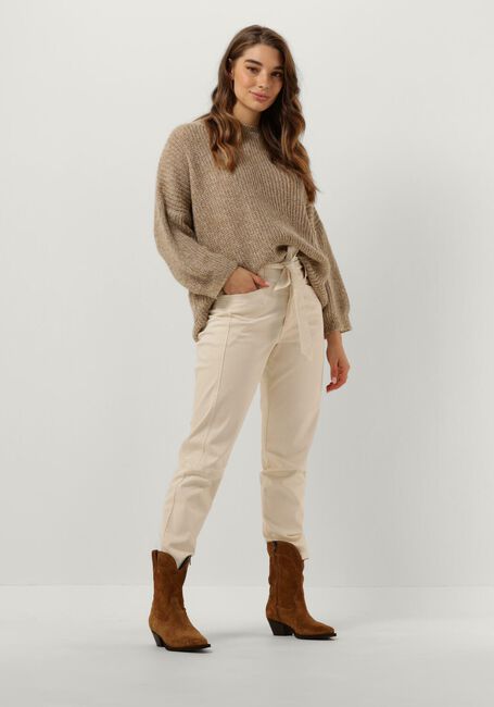 Sand SUMMUM Pullover SWEATER MELANGE MOHAIR BLEND KNIT - large