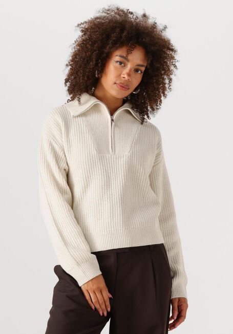 Creme ENVII Pullover ENWASHINGTON LS HALF ZIP KNIT 7284 - large