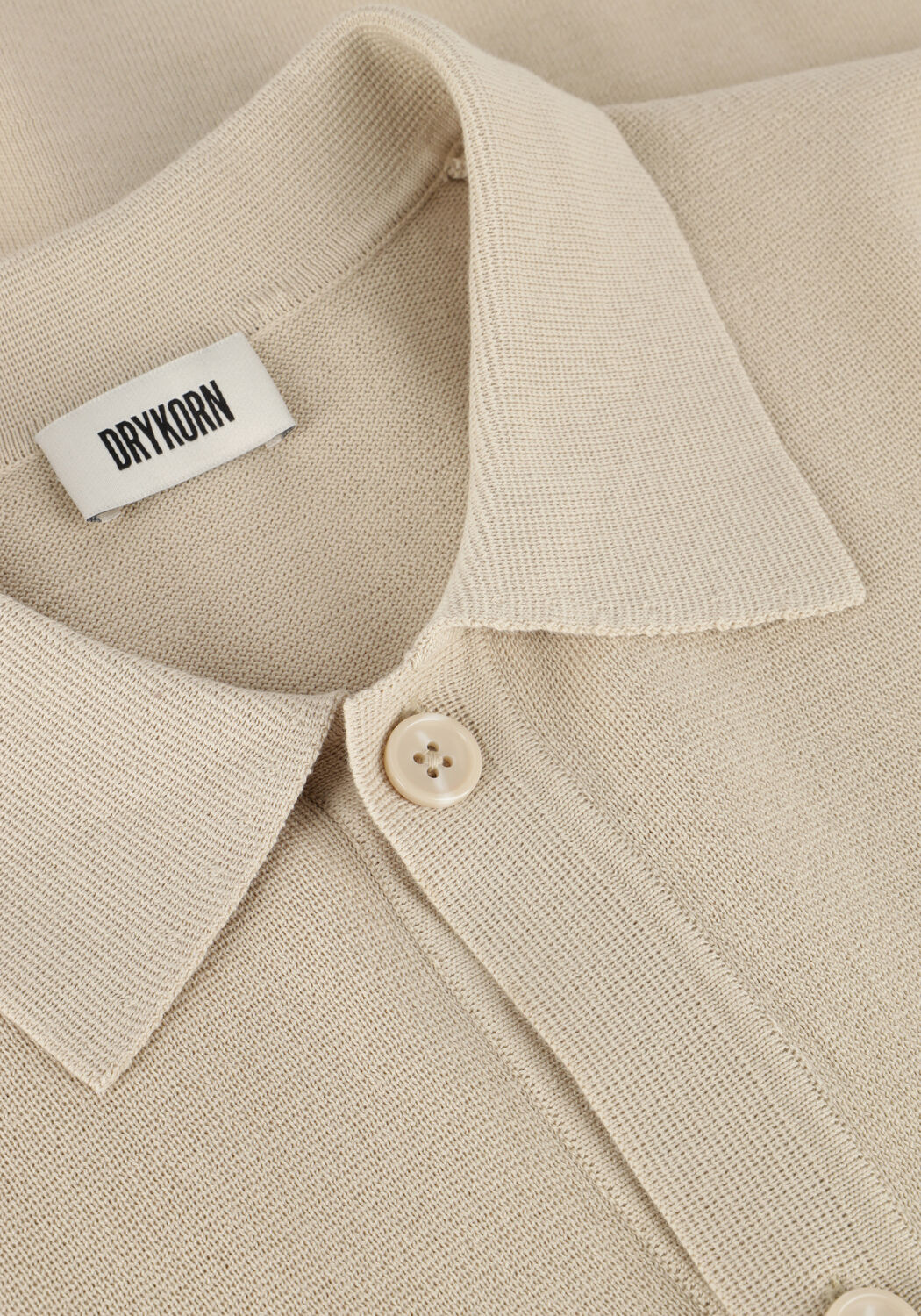 Beige DRYKORN Polo-Shirt MALECC 420198 - large