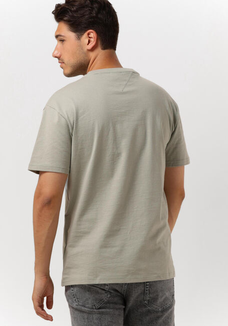 Beige TOMMY JEANS T-shirt TJM TOMMY SIGNATURE TEE - large