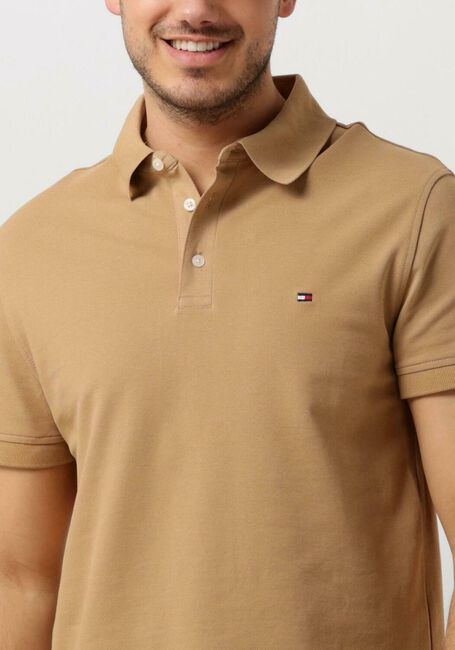Khaki TOMMY HILFIGER Polo-Shirt 1985 SLIM POLO - large