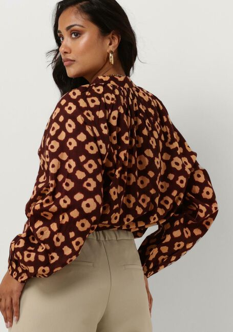 Rote SUMMUM Blusen BLOUSE FLOWER MIX - large