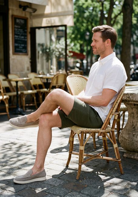 Gr&uuml;ne MATINIQUE Kurze Hose MABARTON SHORT - large