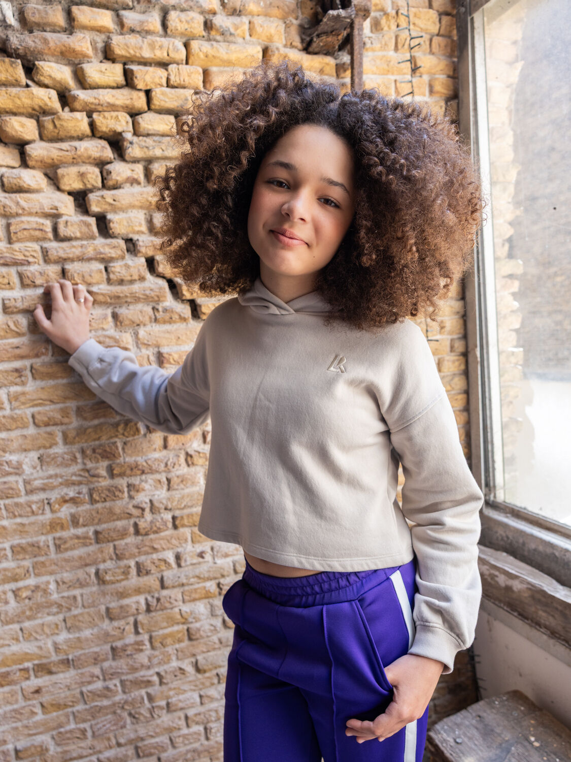 Beige LOOXS 10sixteen Sweatshirt 2531-5303 - large