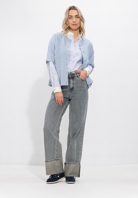 Hellblau SELECTED WOMEN Pullover SLFLULU 2/4 KNIT CARDIGAN - large