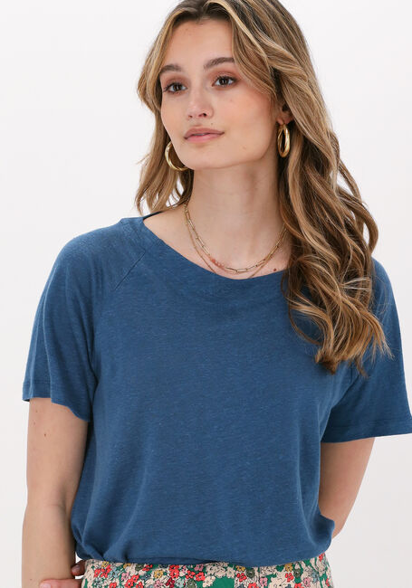 Hellblau BY-BAR Top CALLE LINEN TOP - large