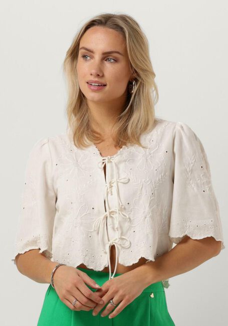 Ecru FABIENNE CHAPOT Blusen STERRE SS TOP - large