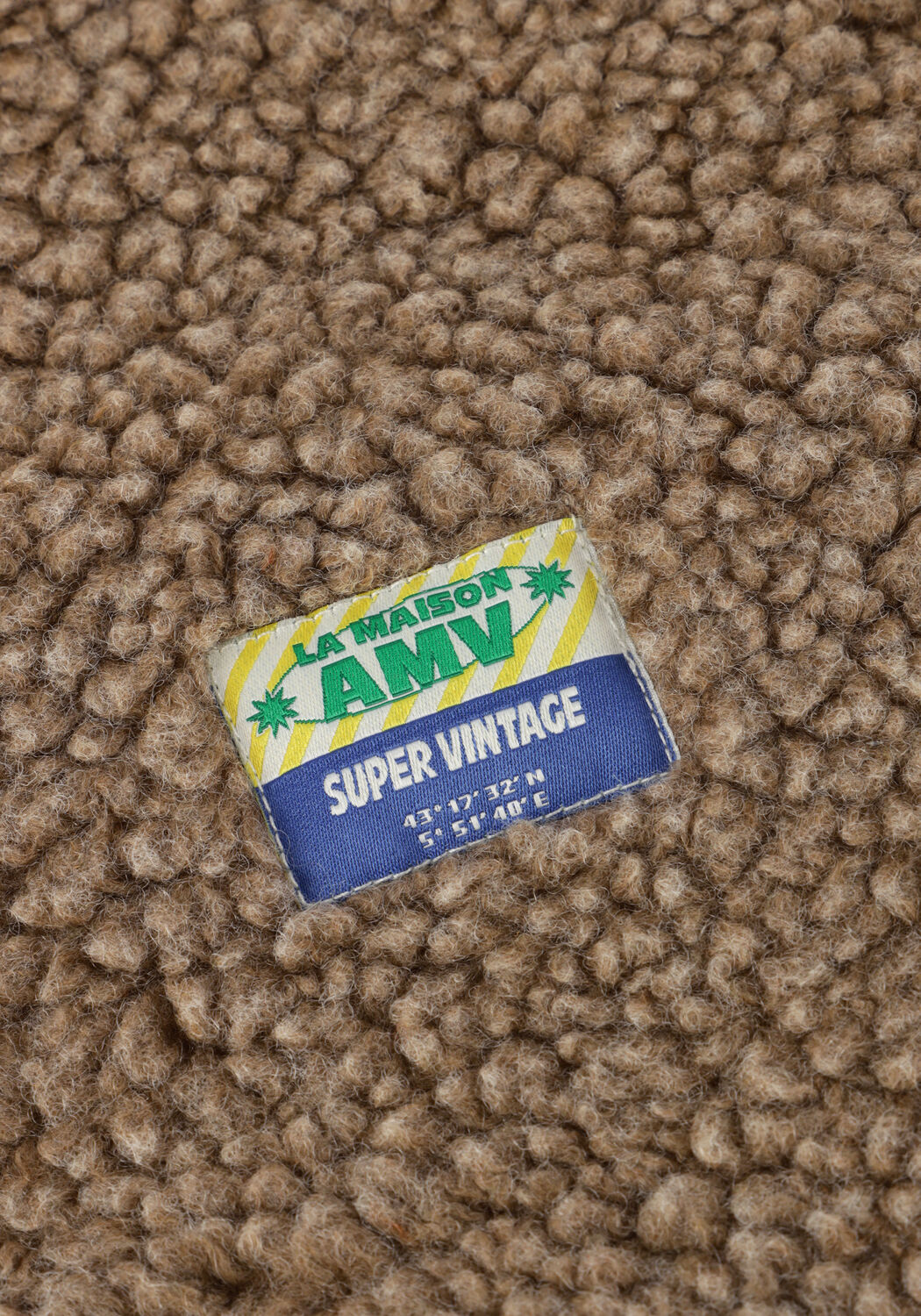 Braune AMERICAN VINTAGE Strickjacke HOKTOWN ZIP - large