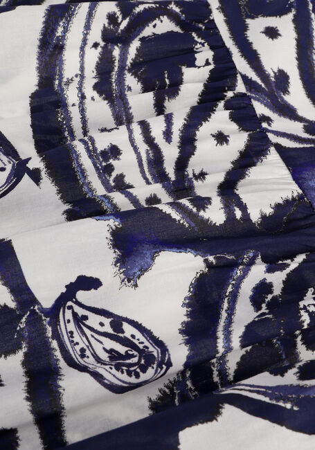 Blaue DEA KUDIBAL Minikleid KINDRA NS (CO) DRESS WITH BALLOON SLEEVES - large