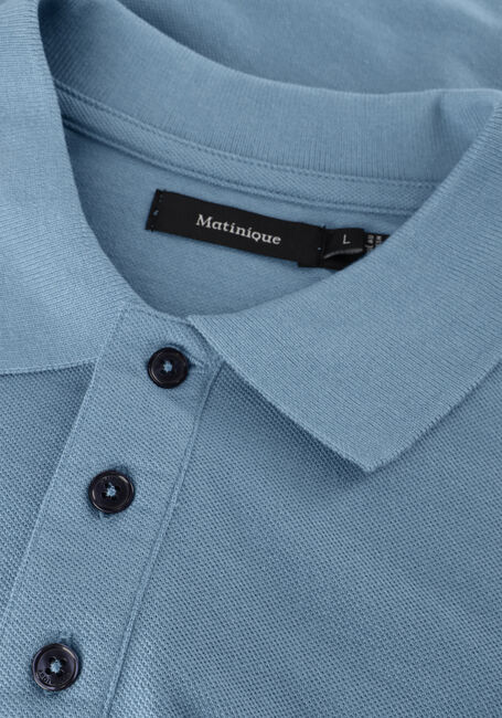 Blaue MATINIQUE Polo-Shirt MAPOLEO MELANGE - large