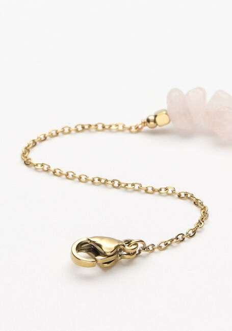 Goldfarbene NOTRE-V Armband ARMBAND GLAS STEEN - large