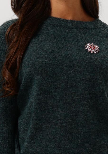 Grüne POM AMSTERDAM Pullover TEAL GREEN - large
