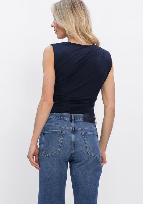 Dunkelblau ROSEMUNDE Top BILLIE SL DRAPE TOP - large