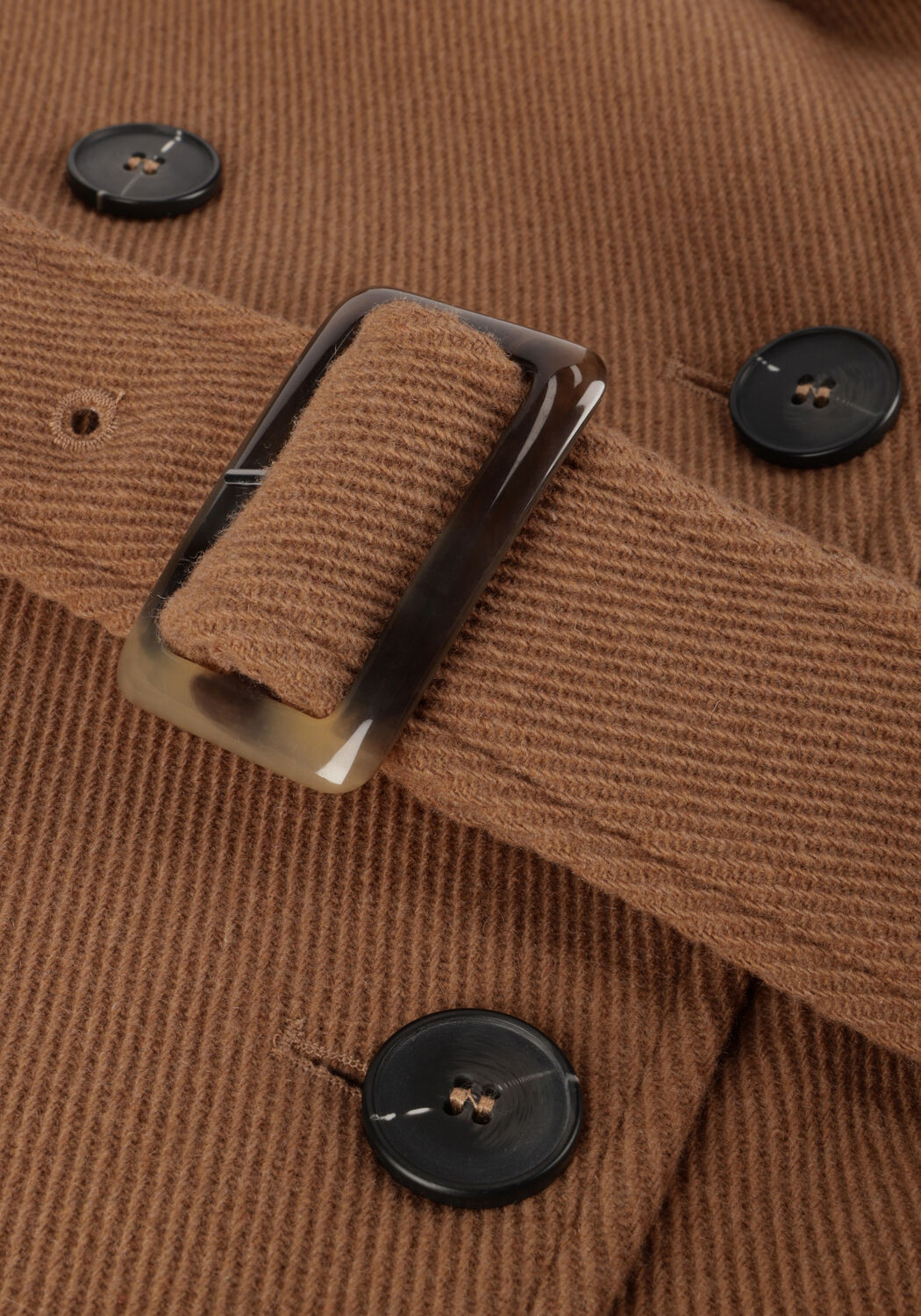 Braune SELECTED WOMEN Trenchcoats SLFHENRIKA WOOL TRENCH COAT - large