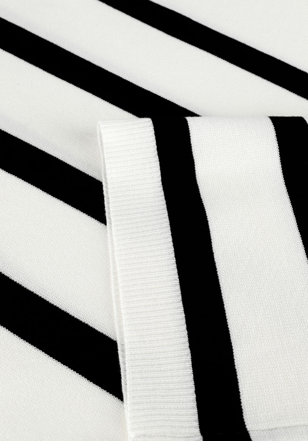 Ecru NEO NOIR Pullover ENA STRIPE KNIT BLOUSE - large