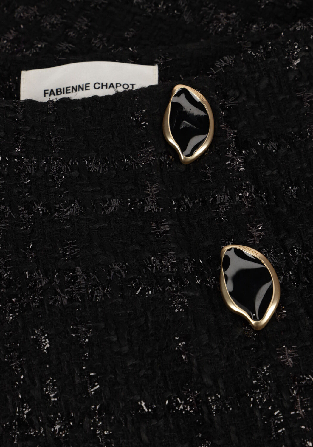 Schwarze FABIENNE CHAPOT Minirock DIONNE SKIRT - large