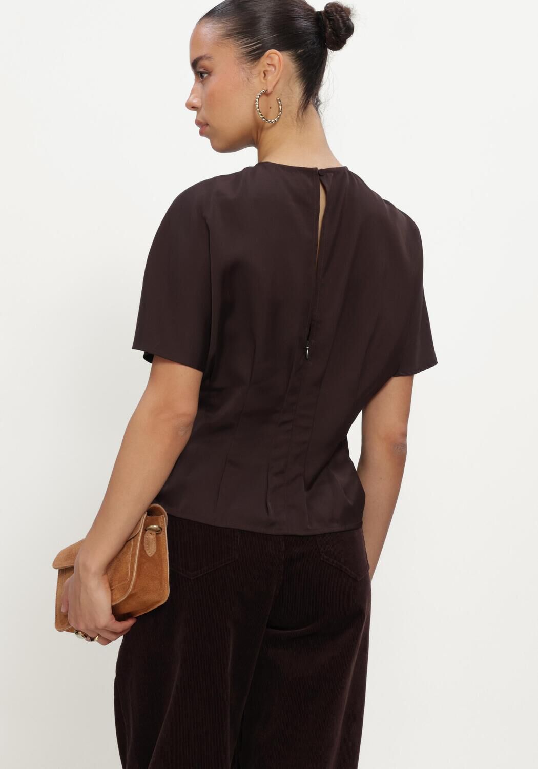 Braune MSCH COPENHAGEN Top MSCHALFA SS TOP - large