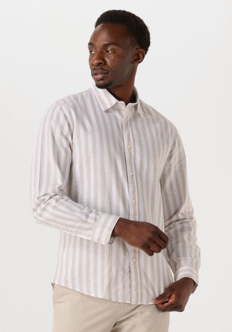 Beige SELECTED HOMME Casual-Oberhemd SLHSLIM-SUN SHIRT LS NOOS - large