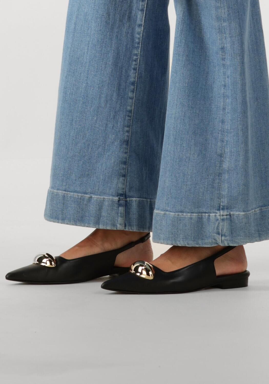 Schwarze TORAL Slingbacks CAROLE - large