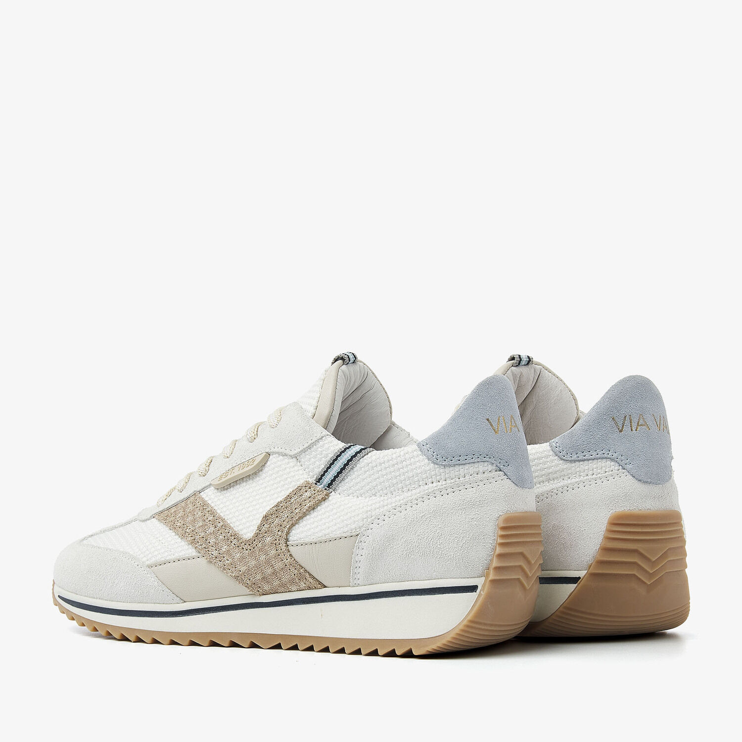 Wei&szlig;e VIA VAI Sneaker Low MIKKI RUBY - large