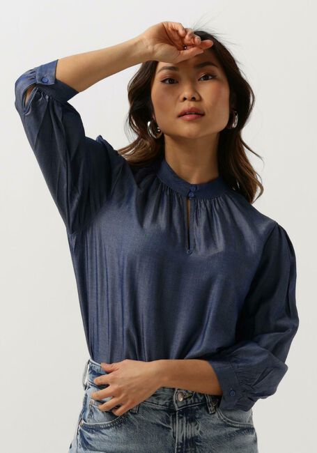 Blaue MINUS Blusen KELSY 3/4 SLEEVE BLOUSE - large