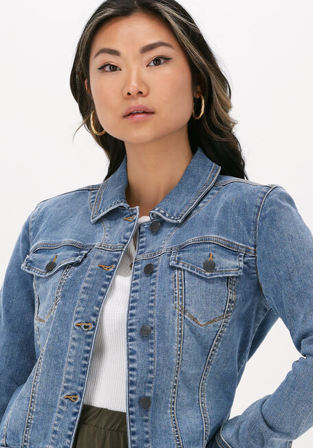 Hellblau OBJECT Jeansjacke OBJWIN NEW DENIM JACKET NOOS - large