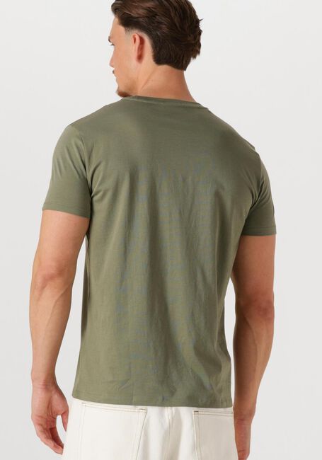Khaki LACOSTE T-shirt 1THT1 MENS TEE-SHIRT 12 - large