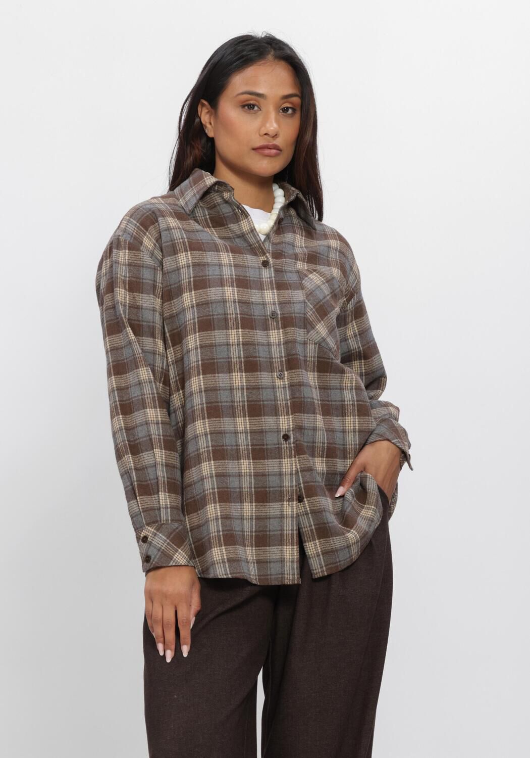 Mehrfarbige/Bunte ELEH Blusen EFW260083 - large