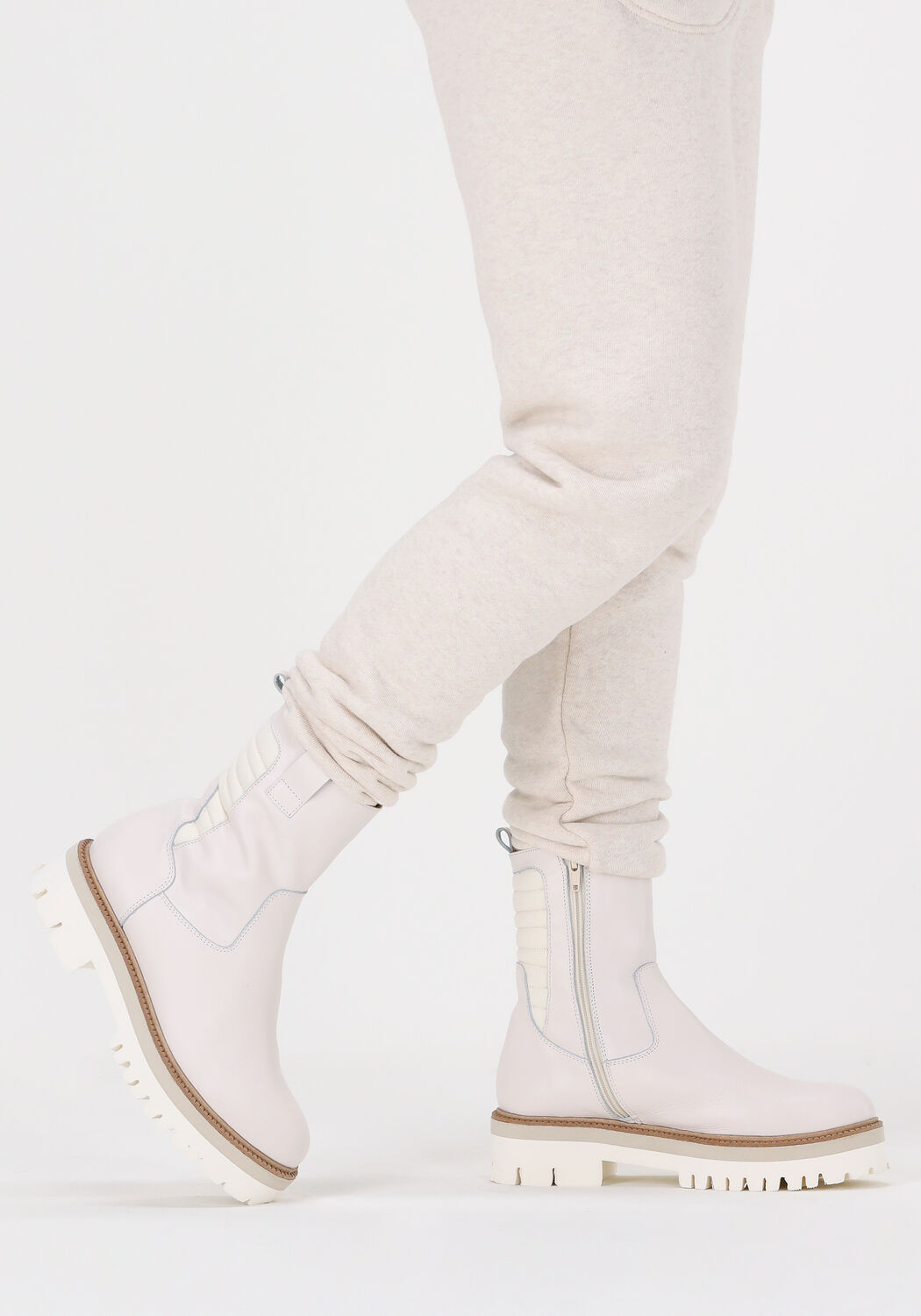 Beige NOTRE-V Ankle Boots 42422 - large