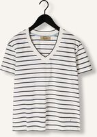 Nicht-gerade weiss MOS MOSH T-shirt MMNANI V-SS STRIPE TEE Nicht-gerade weiss MOS MOSH T-shirt MMNANI V-SS STRIPE TEE - medium
