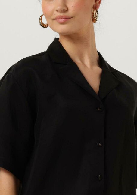 Schwarze SCOTCH & SODA Bluse CAMP SHIRT - large
