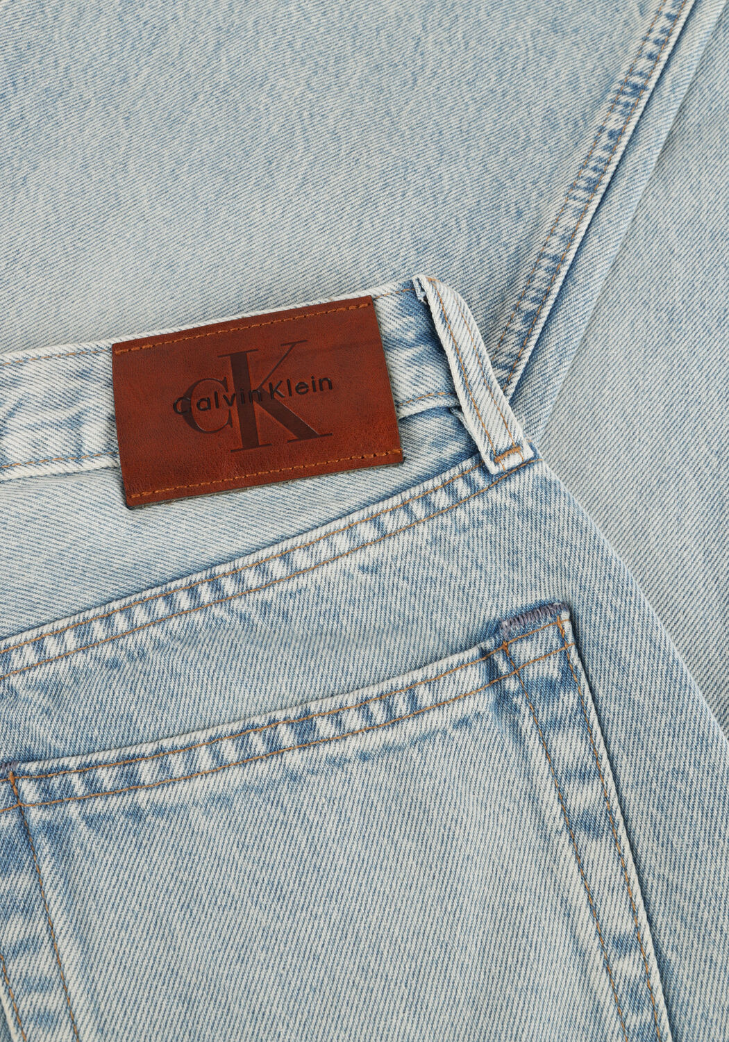 Hellblau CALVIN KLEIN Straight leg jeans SIGNATURE 90S STRAIGHT LAFAYETTE - large