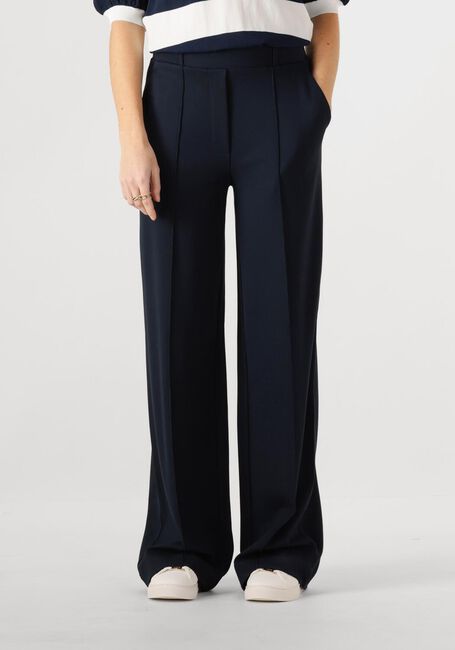 Blaue JANSEN AMSTERDAM Hose HV404 WIDE PANTS - large