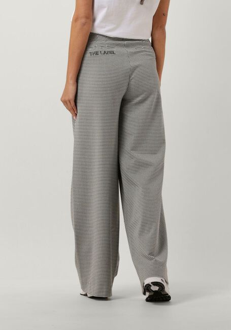 Graue ALIX THE LABEL Hose LADIES WOVEN MINI CHECK PANTS - large