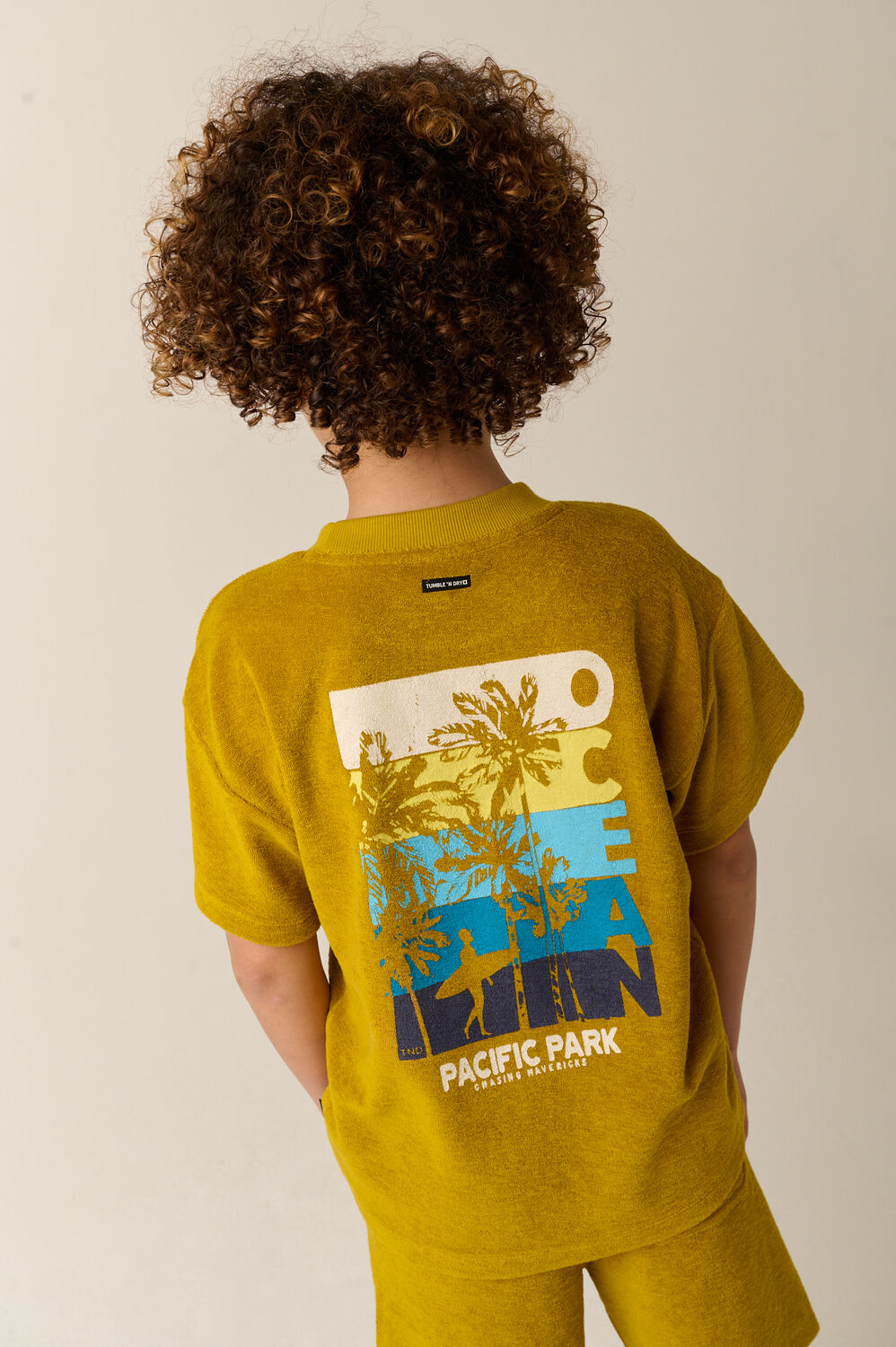 Ocker TUMBLE 'N DRY T-shirt PACIFICUS - large